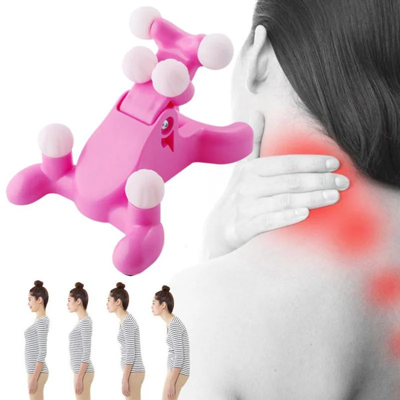 3D Cervical Neck Traction Massage Pillow Ruff Support  Turtle Neck Massager Relaxation Pain Relief Back Stretching Relax Neck