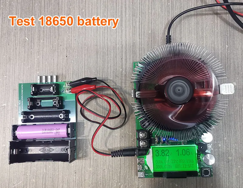 Imagem -03 - Caixa de Armazenamento do Teste do Suporte da Caixa da Bateria Terminal 4-wire 18650 26650 14505 14340 1425 para Dl24p Abs
