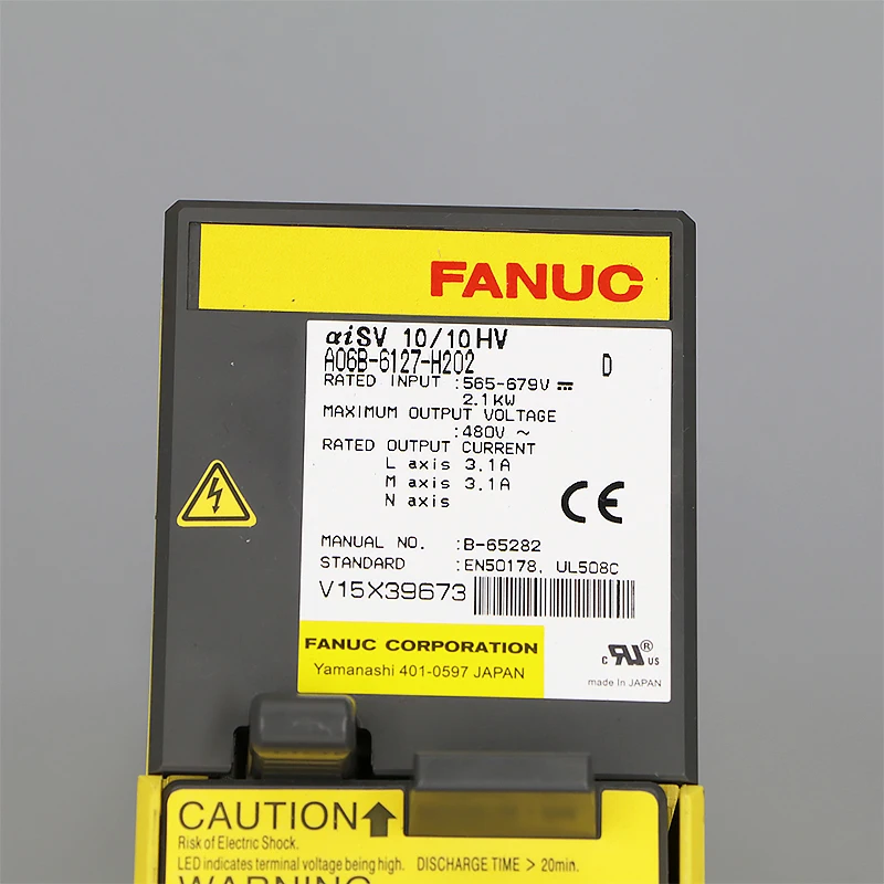 A06B-6127-H202 Fanuc Servo Amplifier For CNC Controller Tested Ok A06B 6127 H202