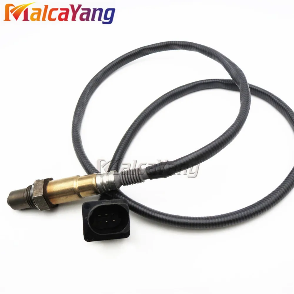 New 0258017025 Lambda O2 Exhaust Gas Oxygen Sensor For VW Skoda Audi LSU 4.9 Wire Band OE#0 258 017 025