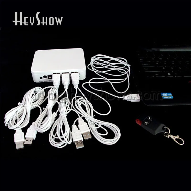 Laptop Security Alarm System, Anti-Theft Display Box, Notebook Computer Burglar Alarm for Mobile Shop, PC, 4, 6, 8, 10 ports