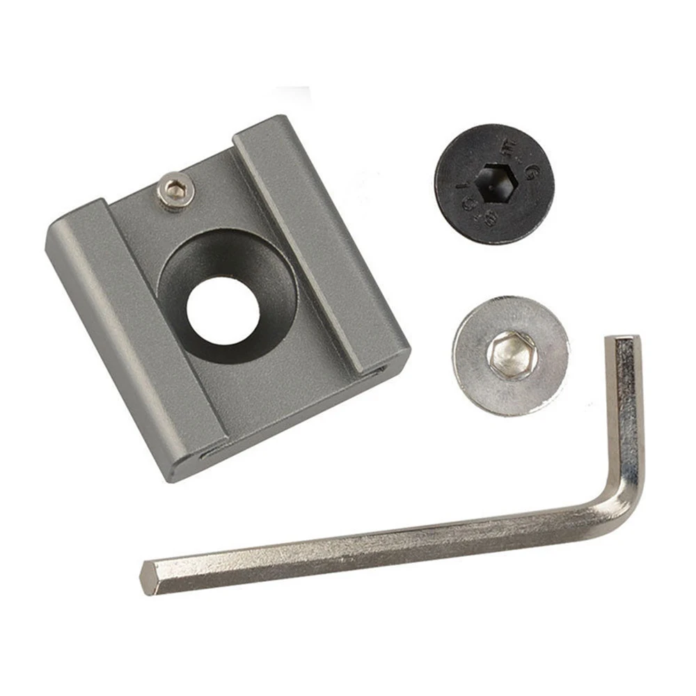 CAMVATE 5ชิ้น Cold/Hot Mount Mount กับ1/4สกรูสำหรับกล้อง DSLR Rig/แฟลช/ไฟ LED/ไมโครโฟน/ติดตั้ง