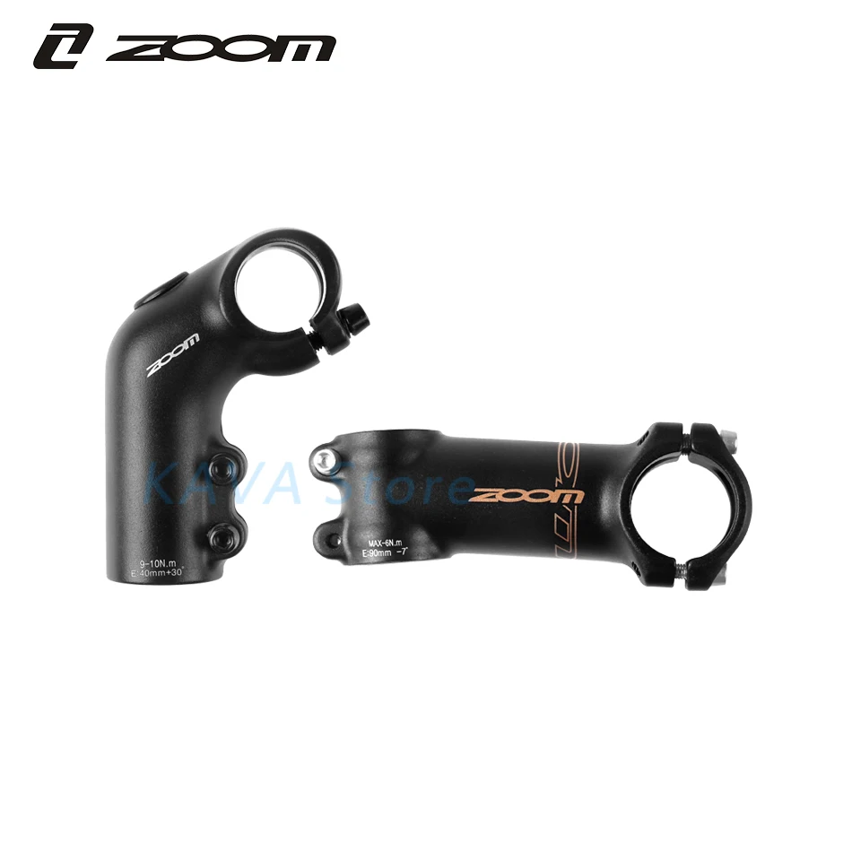 ZOOM Child Bike Handlebar Rise Ultralight C614 25.4mm Mountain Bicycle Stems City Bike Stem Bike Parts