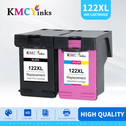 KMCYinks Ink Cartridge 122XL 122 XL For HP122 122XL for HP Deskjet 1000 1050 1510 2000 2050 2540 3000 3050 1050A 2050A 3050A