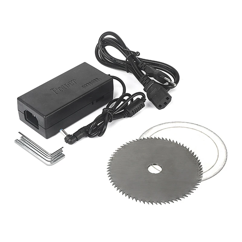 110V/220V Table Cutting Machine DIY Drill Micro Cutting Machine Aluminum Alloy Table Saw For cutting Metal Wood Plastic