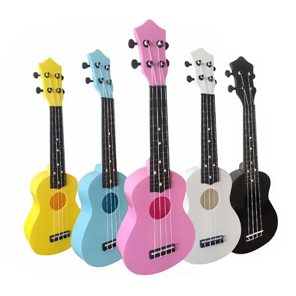 21inch 4 Strings Acoustic Ukulele Small Guitar Kids Beginners Musical Instrument Guitar accessories Children Gifts Toys