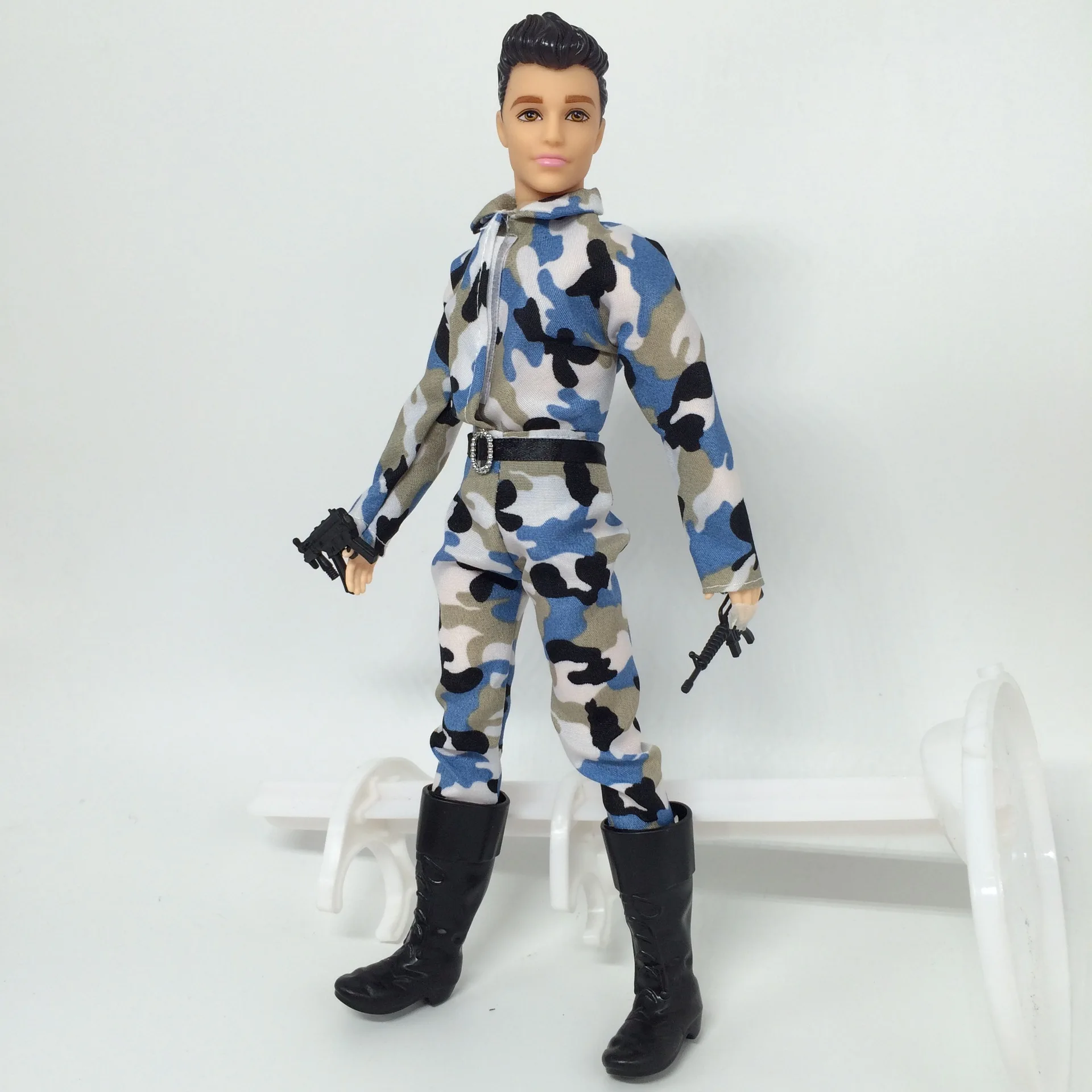 1/6 Ken Het Vriendje Pop Kleding Camouflage Militaire Uniform Pop Accessoires Handgemaakte Mode Dagelijks Pak