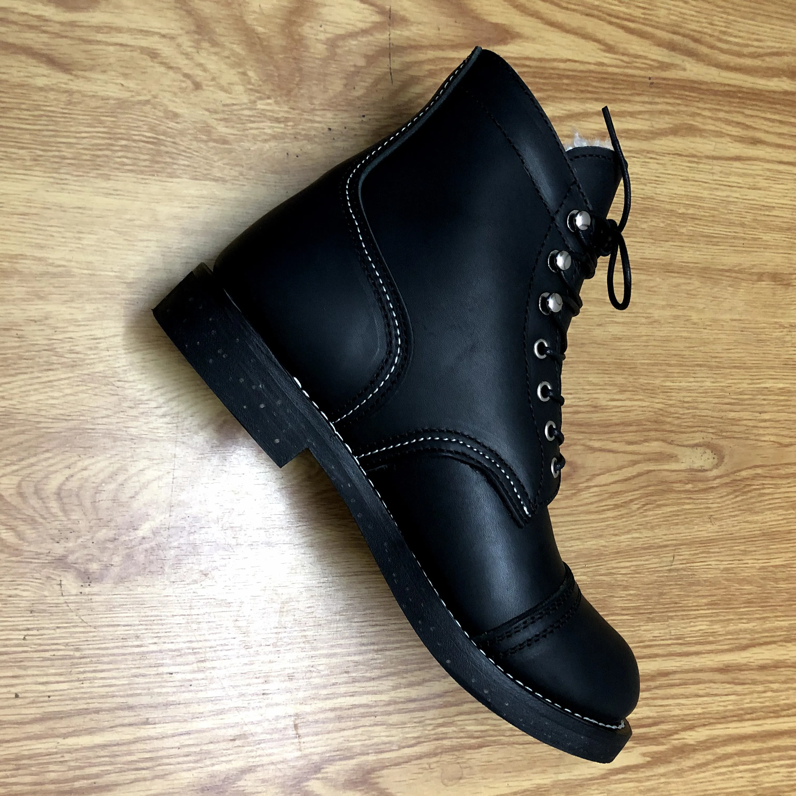 Winter Boots Fur Lining Super Warm Big Size Handmade Genuine Italian Cow Leather Goodyear Welted Custom Made Available YQ8111