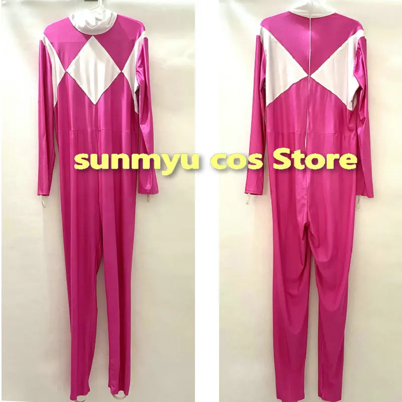 

Kyoryu Sentai Zyuranger cosplay Pink Bodysuits Jumpsuits cosplay costume custom size Halloween