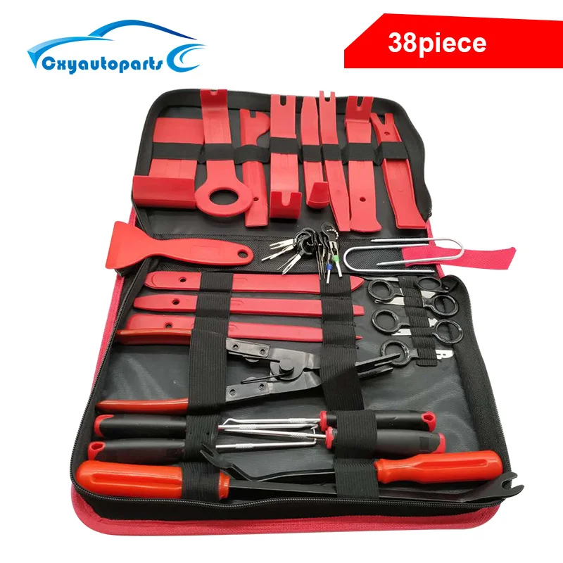 Car Tools Car Interior Disassembly Kit Panel Trim Removal Tool Car Plastic Dismantlers Hand Complete Case Tool