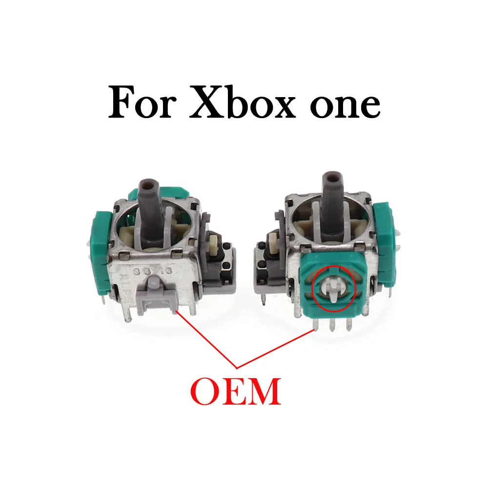 2Pcs 3D Analoge Thumb Stick Sensor Potentiometers Reparatie Onderdelen Voor Microsoft Xbox Een Controller Gamepad Joystick