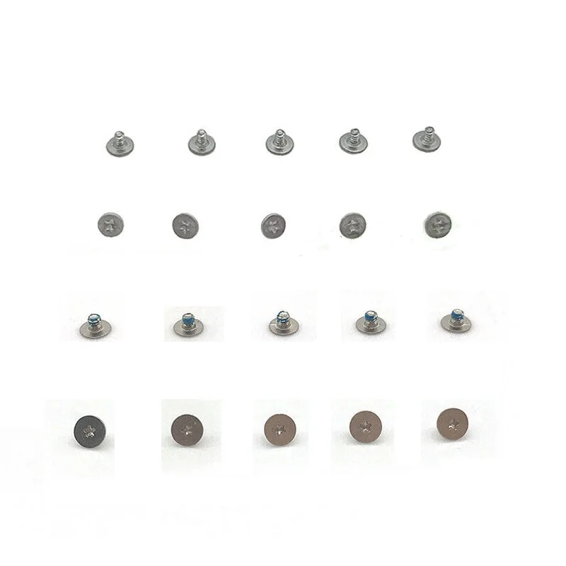 

10 комплектов A1706 A1708 Набор винтов для клавиатуры для Macbook A1989 A1990 A1932 A2141 A2159 A2179 A2251 A2289 A2337 A2338