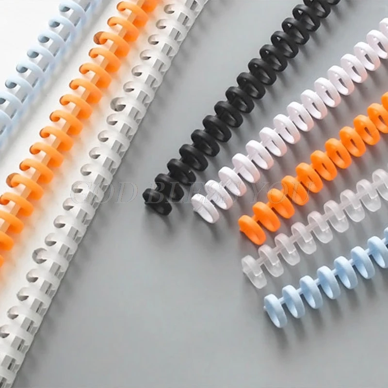 10Pcs 30 Holes Circles Ring Loose-leaf Paper Book Scrapbook Album Binder Spiral A4 Notebook Binding Clips Drop Shipping