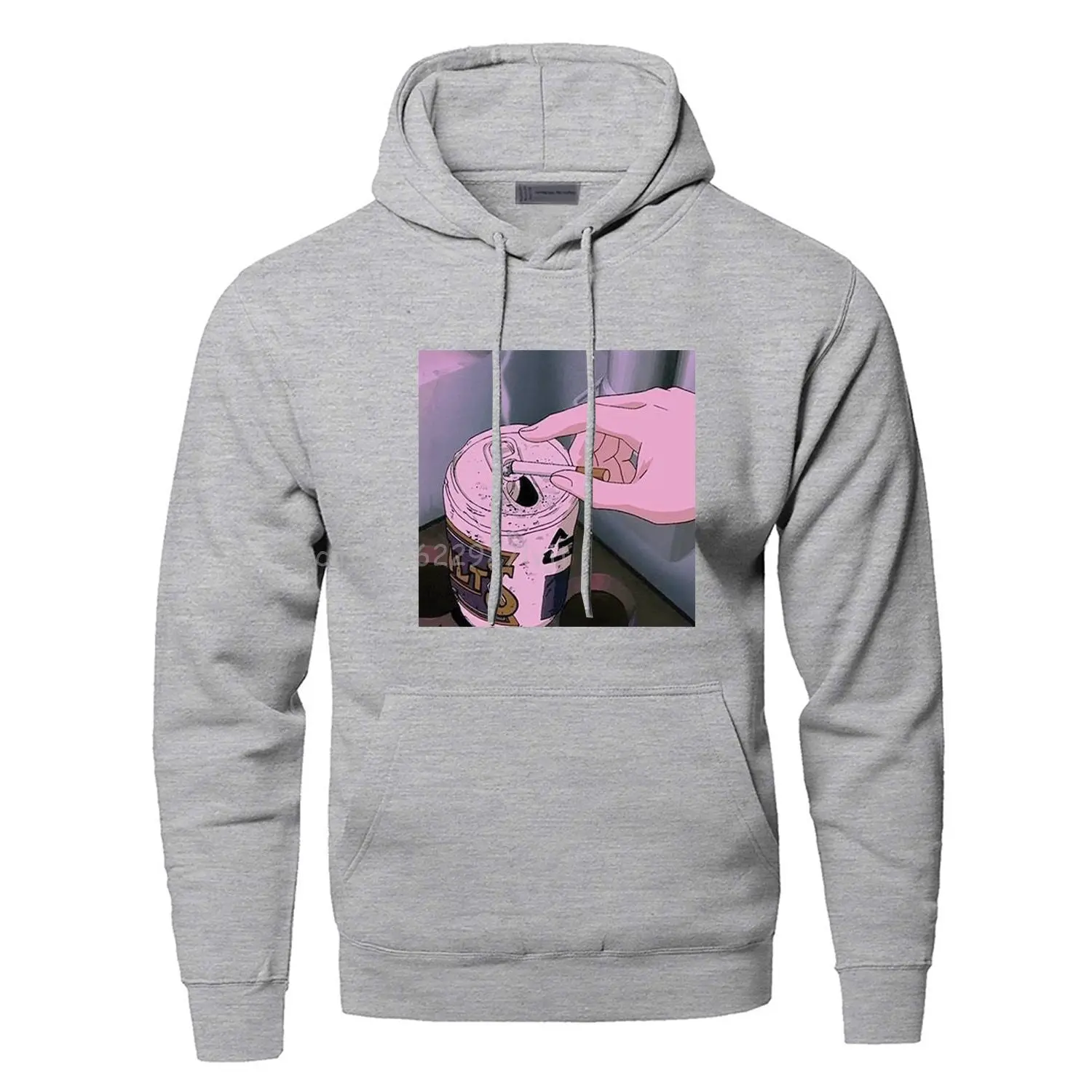 

Retro Anime Aesthetic Hoodies Men Hooded Sweatshirt HipHop Harajuku Hooded Pullover Premium Cotton Vintage Hoodies Streetwear