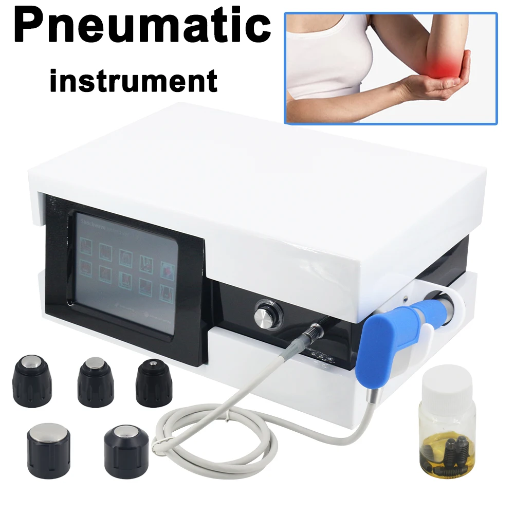 

Pneumatics Extracorporeal Shock Wave Therapy Equipment Shockwave Machine For ED Treatment Pain Relief Massager Top Quality