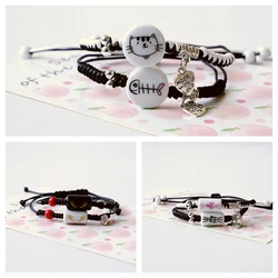 Couple Ceramic Bracelet Student Girlfriend Handmade Gift #YXSL02