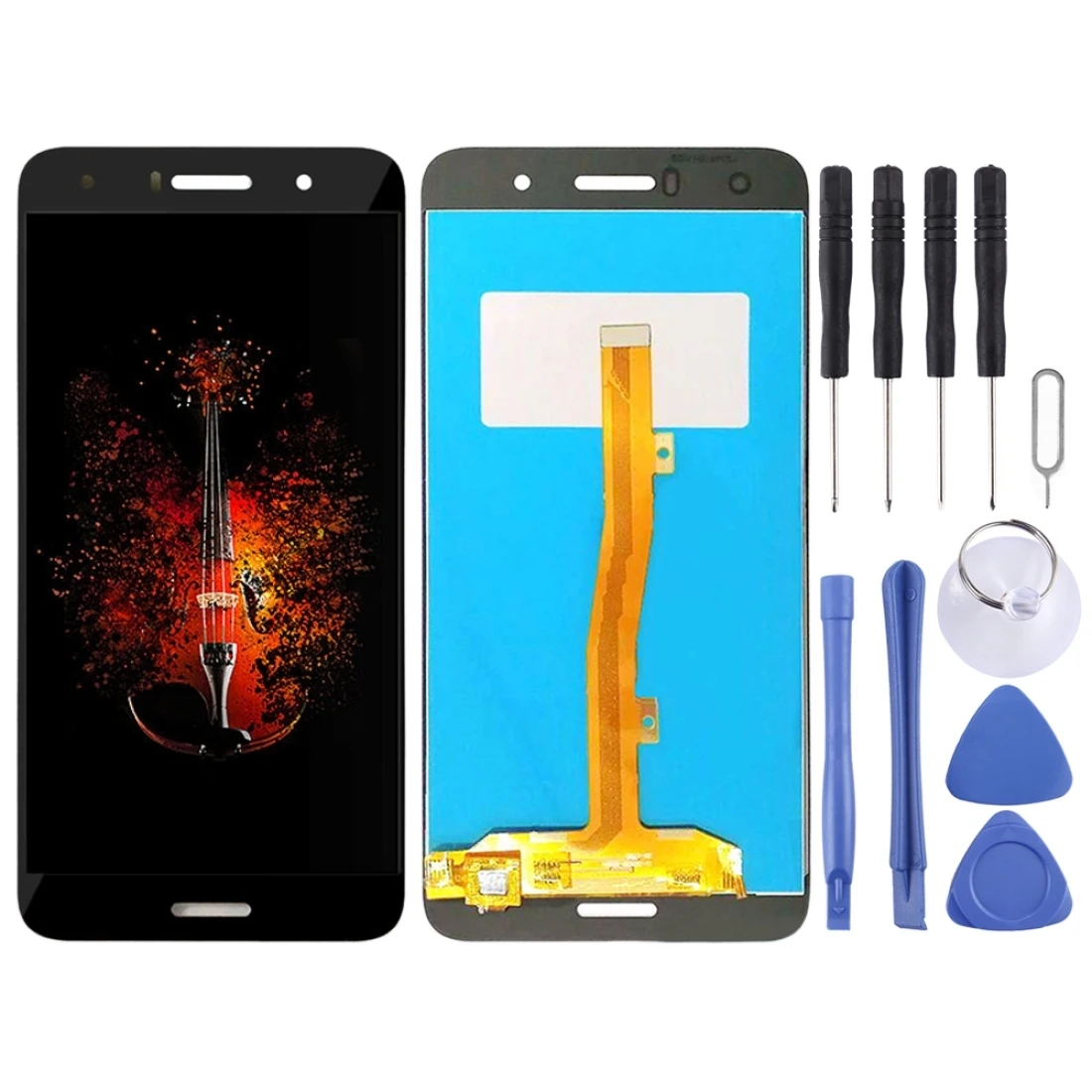 

LCD Screen and Digitizer Full Assembly for Tecno Infinix Hot 5 X559 X559C(Black)