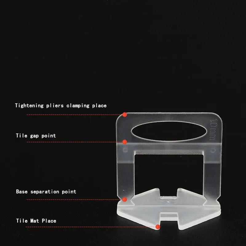 Solid ceramic tile leveler, paving tiles, seam positioning, tile artifact, leveling tool, base clamp, leveling device