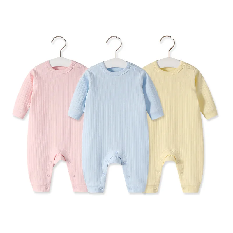 Baby Rompers Newborn Baby Clothes For Girls Boys Long Sleeve Cotton Ropa bebe Jumpsuit Baby Clothing Kids Outfits Pajamas 3-24M