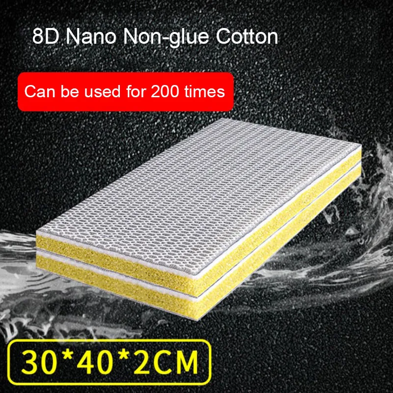 8D Aquarium Fish Tank Filter Sponge No Glue Foam Biochemical Cotton Aquarium Filtration Accessories 30x40x2cm