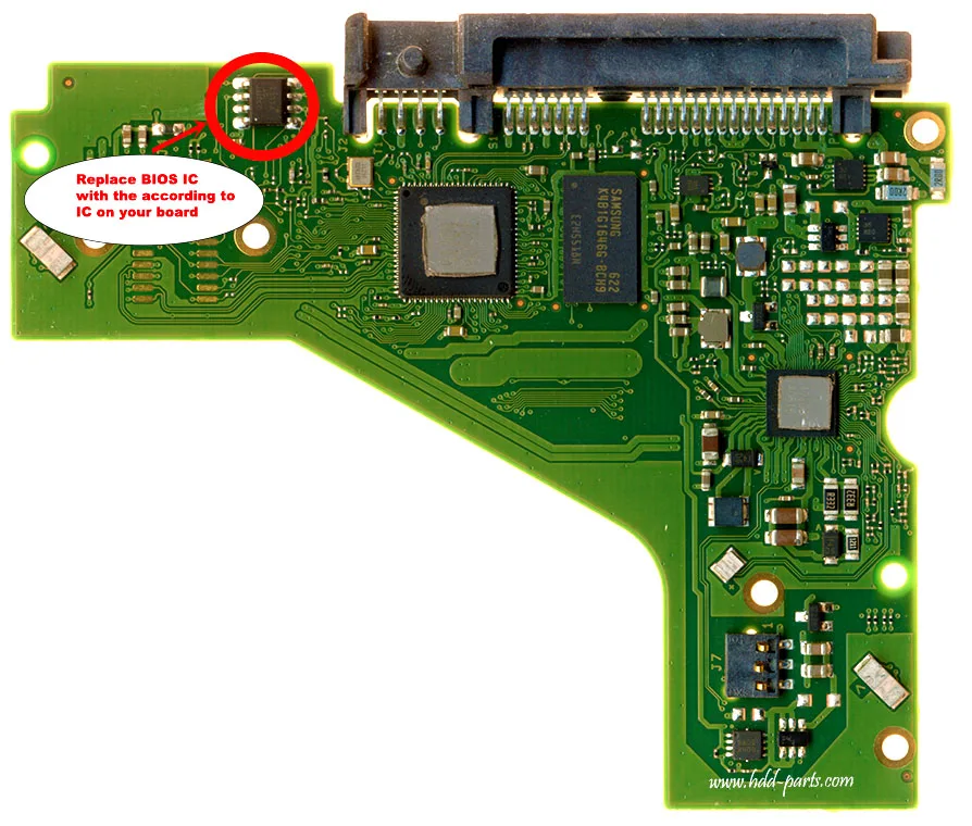 HDD PCB circuit board logic board 100769673 REV A for ST 3.5 SATA hard drive repair data recovery