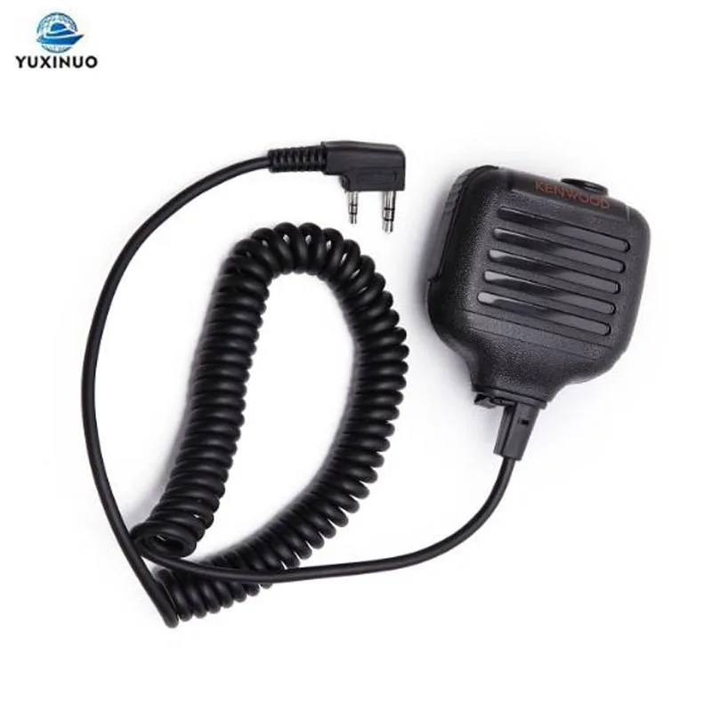 

2 Pin KMC-17 PTT Mic Handheld Speaker KMC17 For Kenwood TK-208 TK-220 TK-240 Baofeng UV-5R 888S UV-82 UV-T8 HYT Walkie Talkie