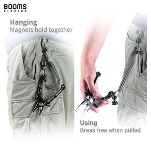 Booms Fishing MRC Starke Magnetfreisetzungs -Clips -Netzwerkunterstützung mit Aluminiumfischereifischereispule Hauptverkäufe Magnetische Fischerei gemacht - №10