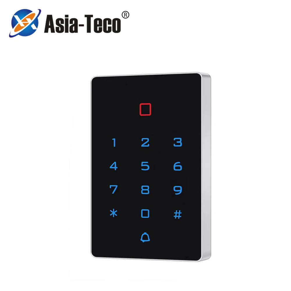 

Backlight Touch 125khz RFID Card Access Control Keypad EM Card Reader Door Lock Opener Wiegand 26 Output Anti-disassembly Alarm