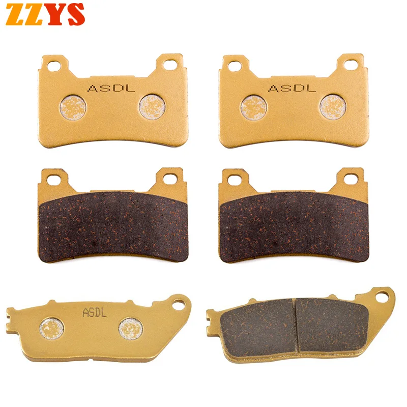 800CC Motorcycle Front and Rear Brake Pads Set For Honda VFR800X VFR 800 X Crossrunner 800 VFR800 2015 - 2016