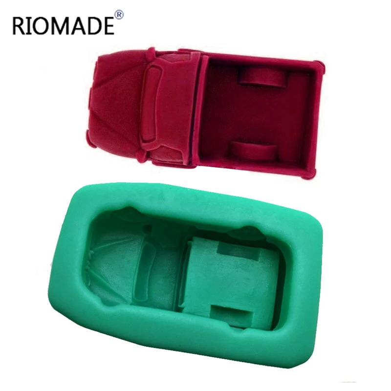 3D Truck Car Silicone Fondant Molds For Cake Decorating Tools Soap Making Mould Chocolate Dessert Kitchen Baking Mold S0208XC