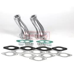 SherryBerg Intake Manifolds + Bolt /Gaskets kit for VW Weber EMPI FAJS Dual IDF / Dellorto / HPMX for Typ 1 Dual Port Radke  NEW