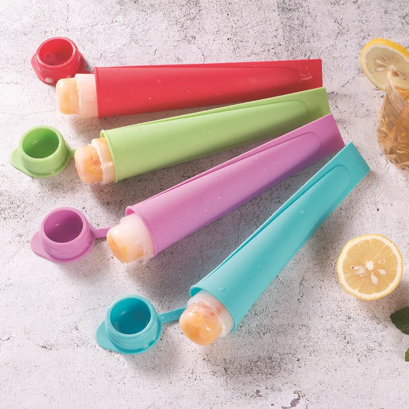 Silicone Ice Stick Molds Form for Ice Cream Maker DIY Summer Frozen Ice Cream Mold Kitchen Tools Popsicle Maker Lolly Mould New