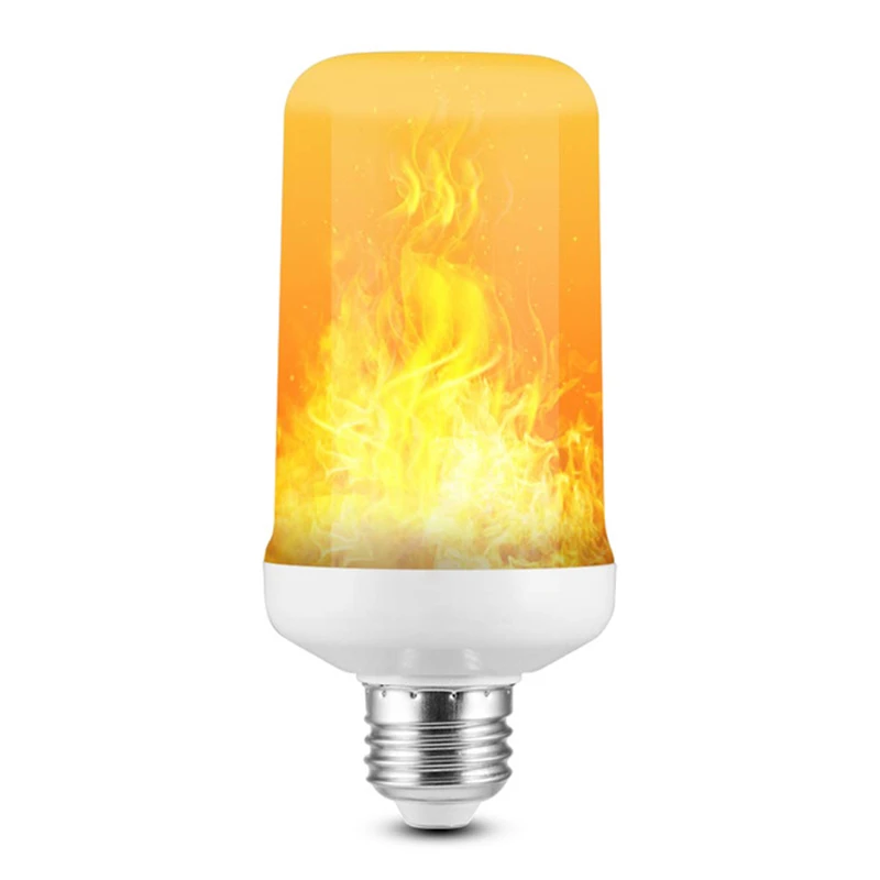 E27 E26 E14 B22 LED Flame Bulb 85-265V LED Flame Effect Fire Light Bulb 5W 12W Flickering Emulation Decor LED Lamp