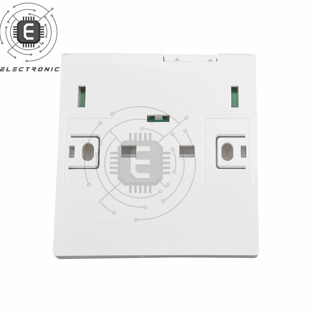 Panel de pared transmisor remoto inalámbrico, interruptor RF de 1, 2 y 3 vías, 433MHZ, para bombilla de lámpara, interruptor remoto de pared, botón pulsador