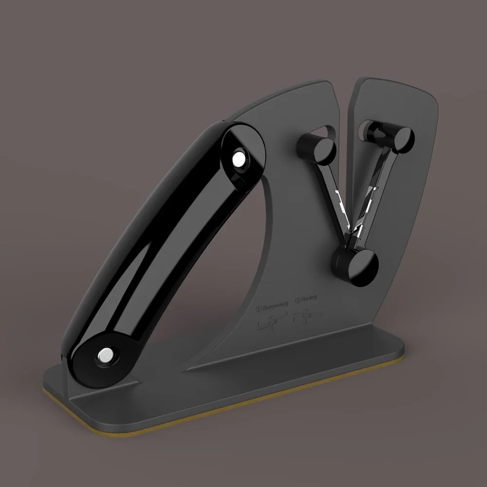 RISAMSHA Kitchen Knife Sharpener  Knife Sharpening System Kitchen Accessories Scissor Professional Knife Sharpener