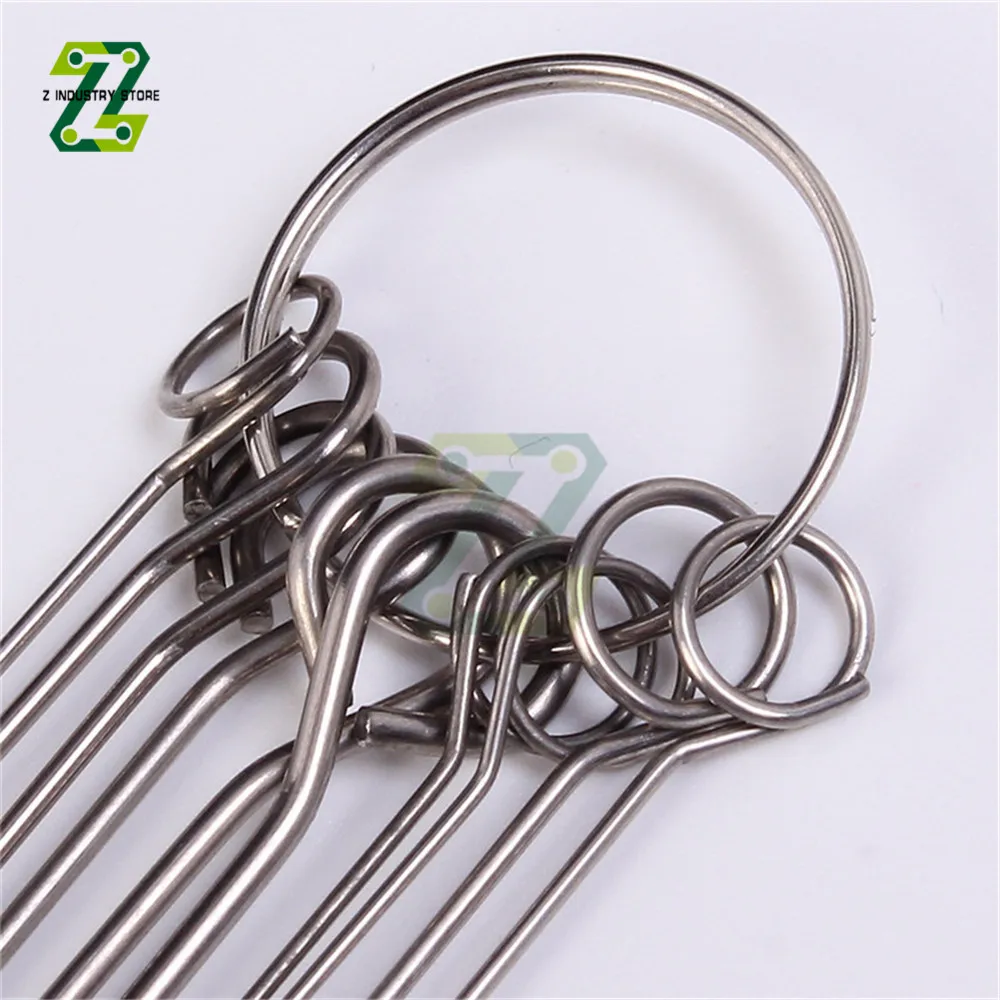 10 Kinds Stainless Steel Needle Set PCB Electronic Circuit Through Hole Needle Desoldering Welding Repair Tool 80mm 0.7-1.3mm