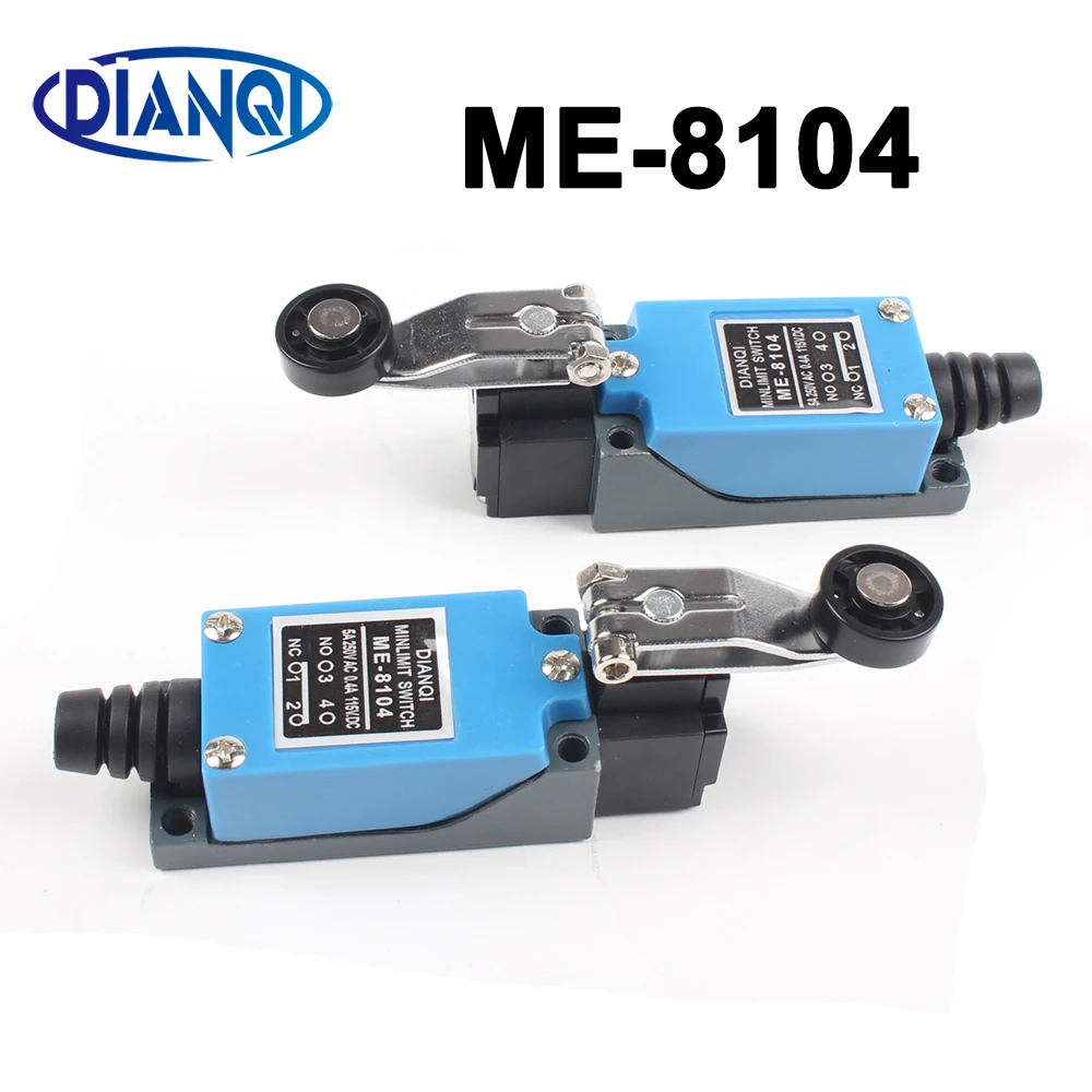 ME-8104 Rotary Lever 1NO+1NC Momentary Limit Switch Rotary Adjustable Roller Mini Limit Switches TZ-8104