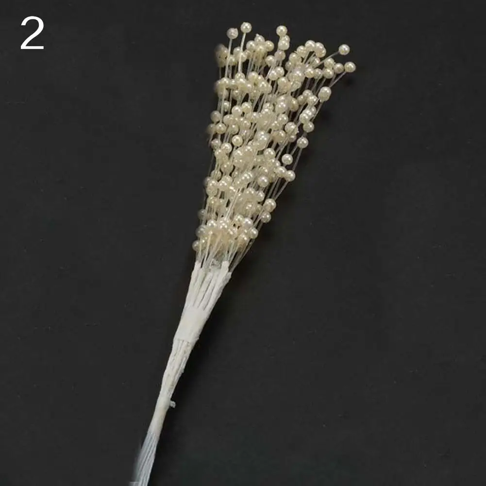 Vintage 10 steli perle finte perle Spray matrimonio sposa Bouquet di fiori tavolo da casa decorazioni per la camera delle ragazze forniture per