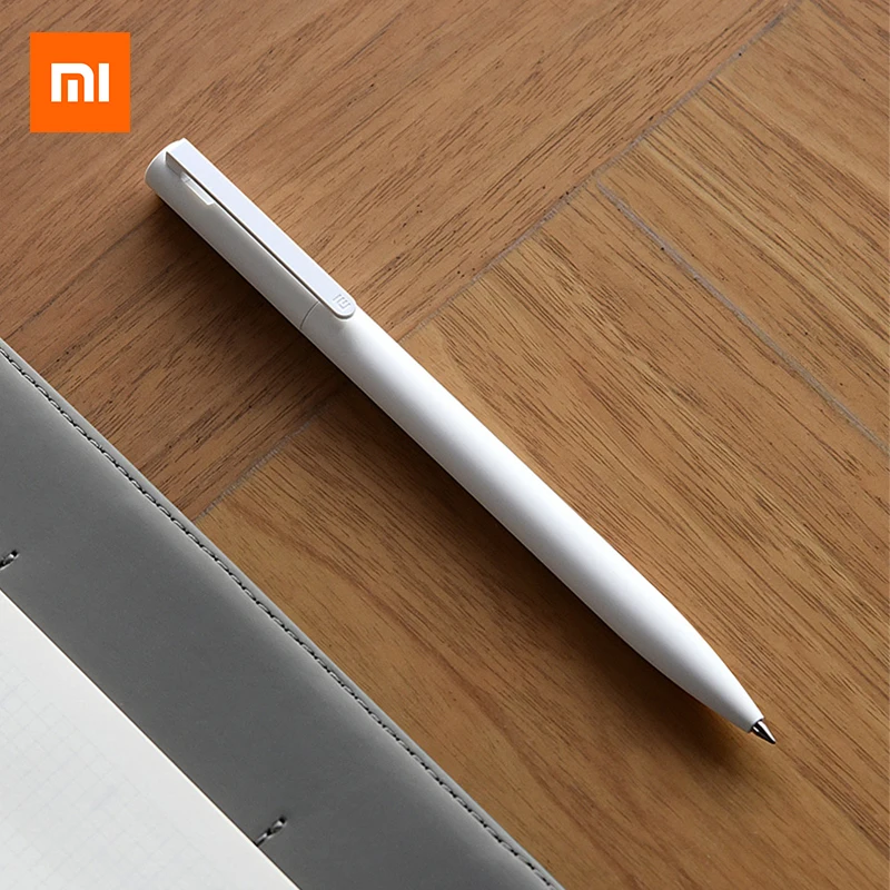 Baru Asli Xiaomi Gel Pen 0.5MM Black Ink Tekan Pena Jepang Mikuni Tinta Menulis Halus Gel Tinta Pena untuk sekolah Alat Tulis Kantor