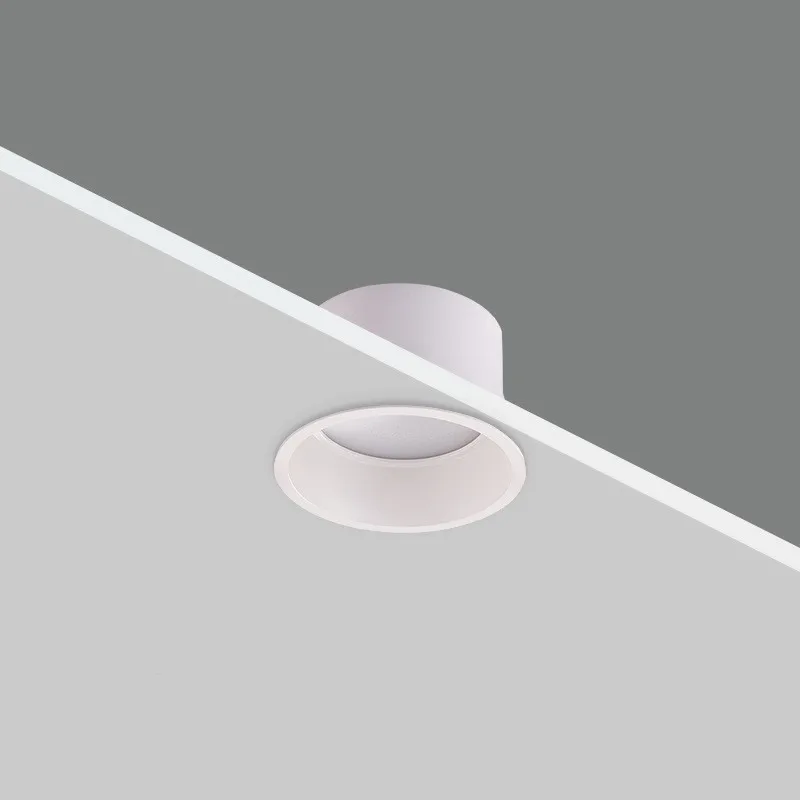 

Frameless Ceiling light Anti Glare Recessed Downlight 5W 7W 10W 12W 15W Round LED Ceiling Spot Light Pic Background Dimmable