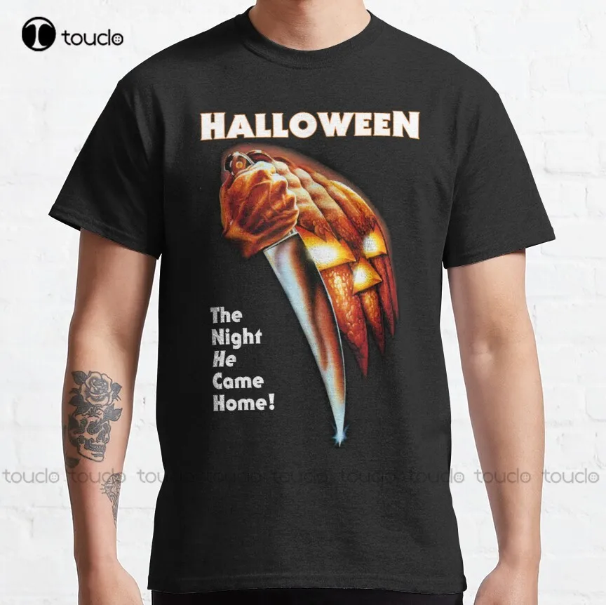 

Funny Halloween Michael Myers 1978 Classic Classic T-Shirt Custom Aldult Teen Unisex Digital Printing Tee Shirt Xs-5Xl