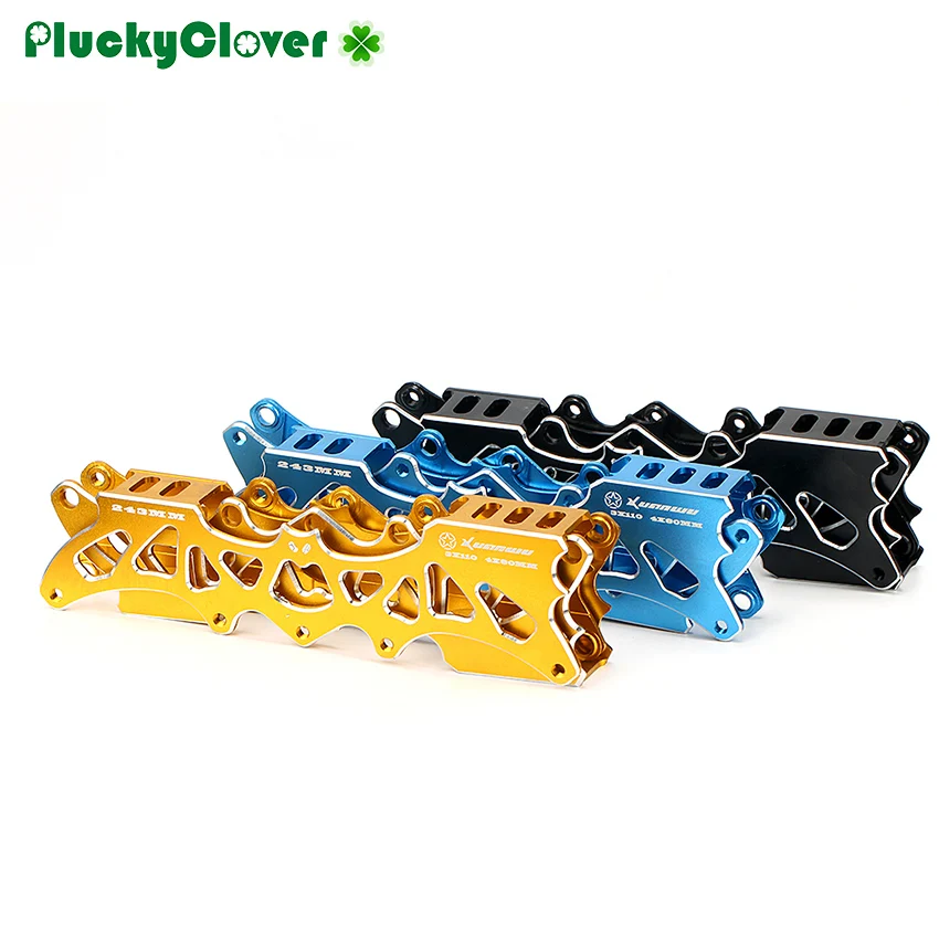 243mm Skate Frame for 3*110mm or 4*80mm Inline Roller Skate Shoes Frame FSK Slalom Skate Rack Speed Skating Base Holder Brackets