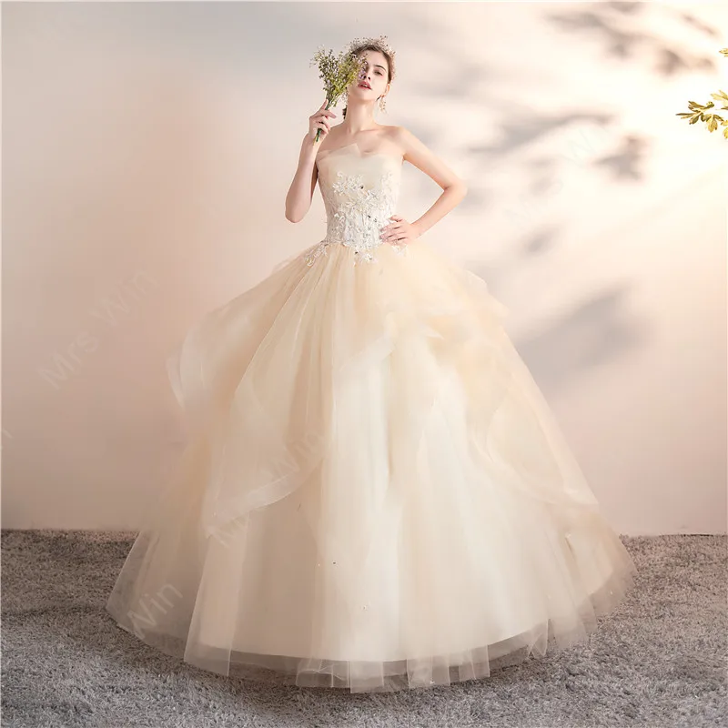 Vestidos Quinceanera 2023 Festa Prom Elegante Strapless Ball Gown 6 Cores Vestido Baile Formal Tamanho Personalizado