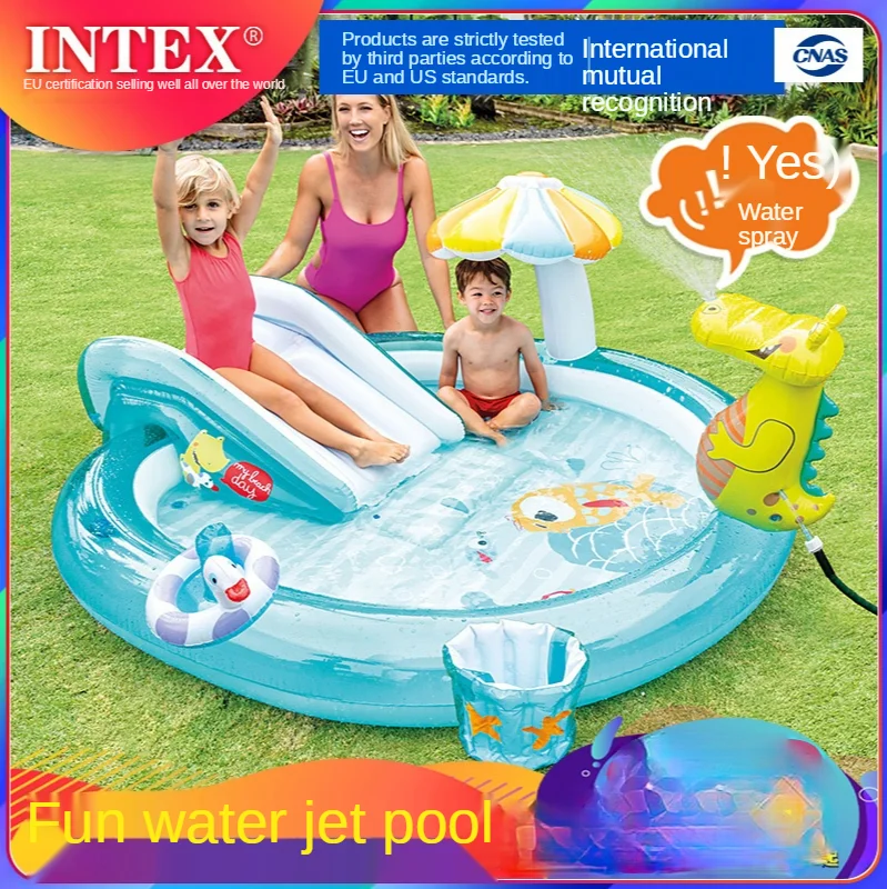 TT Children's Inflatable Swimming Pool Family Large Model Ocean Ball Pool Sand Basin Household Baby Paddling Pool