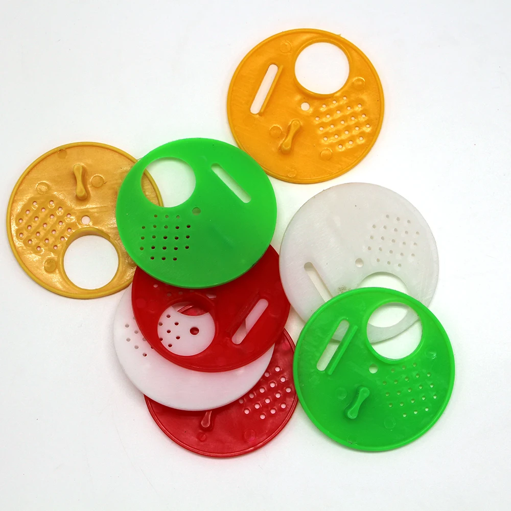 1000PCS Beekeeping Plastic Beehive Rotate Door Round NUC  Box  Split Box Swarm Hive Ventilator Reducer Tools Apiculture Supplies