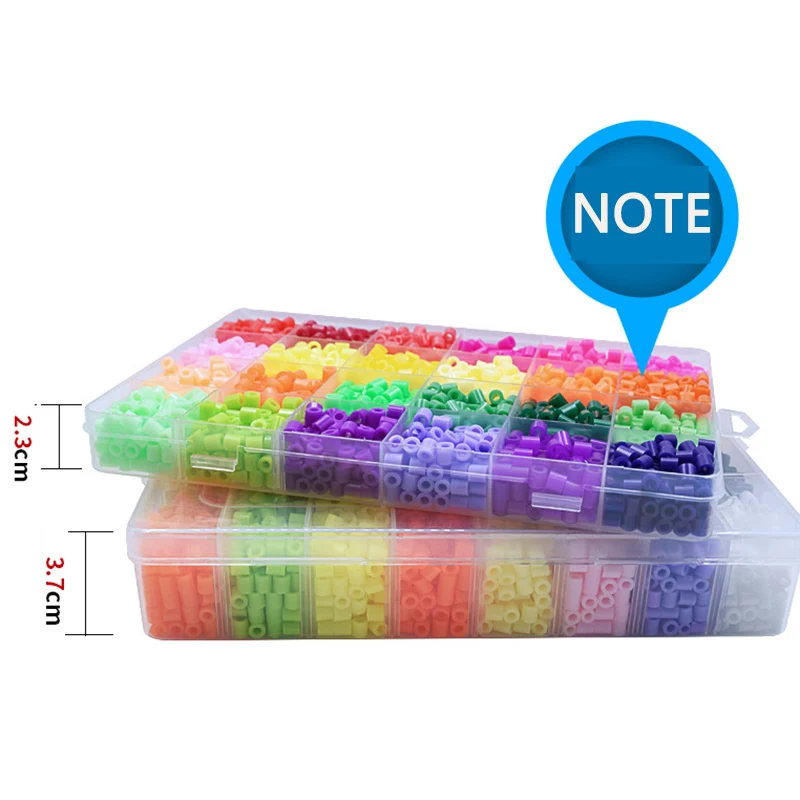 5mm beads 24/48/36box packing Hama beads Education Toys Iron beads handmaking perler Fuse beads diy toy