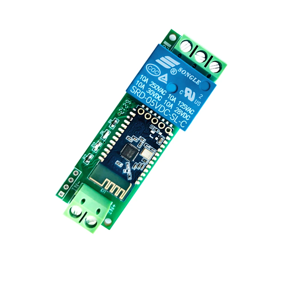 1 Channel 5V 12V Relay Module ESP8266 for Bluetooth Relay Module Internet of Things Smart Home Mobile APP Remote Control Switch