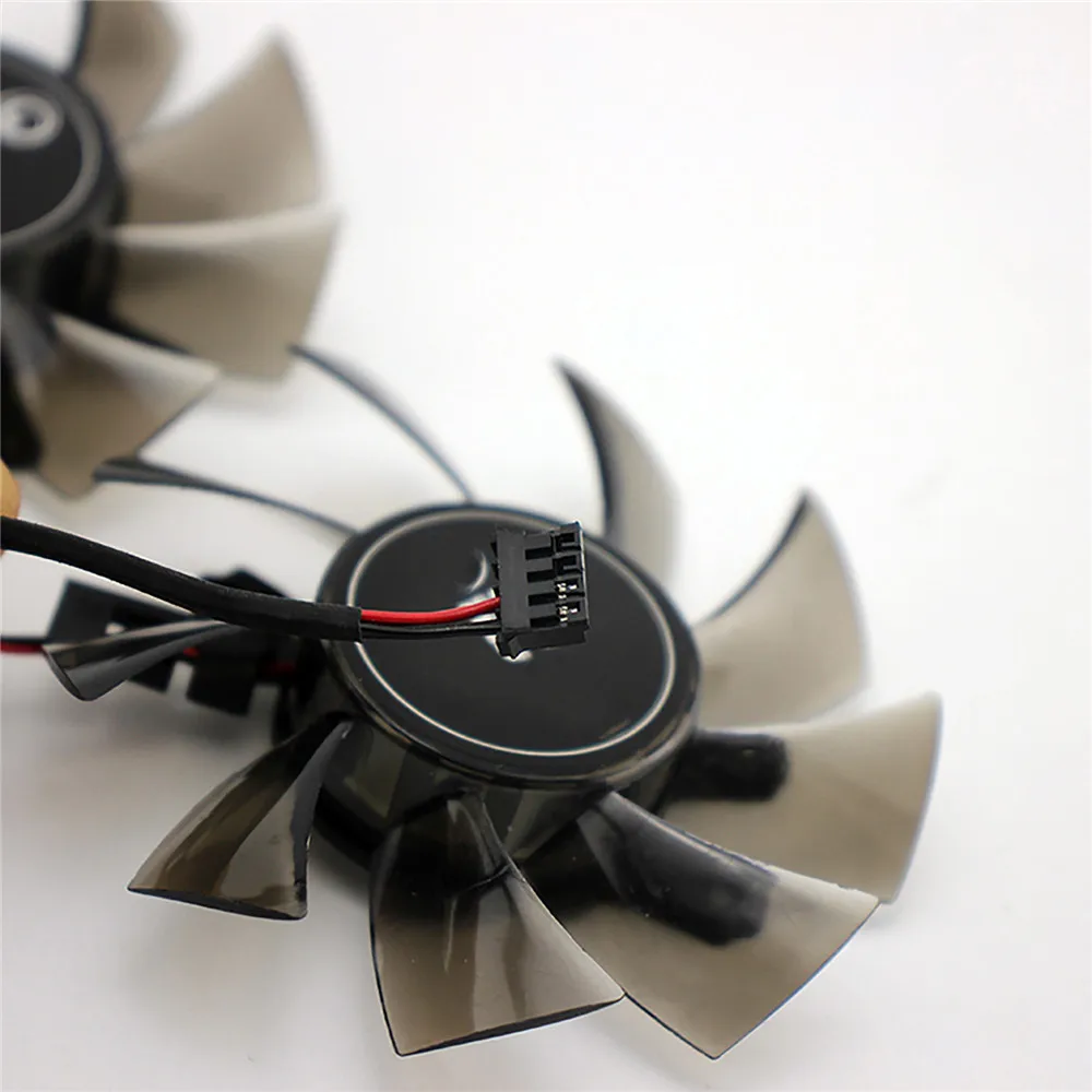 واحد/مزدوج مروحة المبرد برودة استبدال مراوح التبريد ل GTX1050 1050ti ألعاب بطاقة جرافيكس