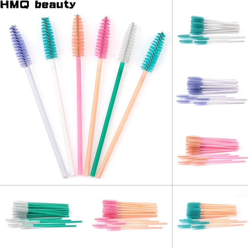 Eyelash Extension Disposable Eyelash Brush Mascara Stick Applicator Propeller Eye Lash Makeup Brush Set Makeup Tools