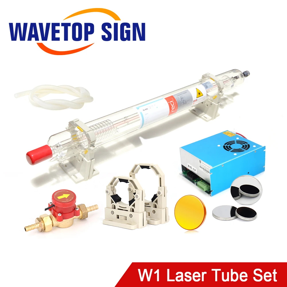 

Reci Co2 Laser Tube Set W1 75W Diameter 80mm Length 1050mm for Co2 Laser Cutting & Engraving Machine